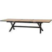 Hespéride Uitschuifbare tuintafel voor 12 personen van aluminium AXIOME