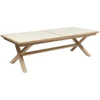 Hespéride Uitschuifbare tuintafel voor 12 personen van aluminium AXIOME