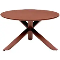 Hespéride Ronde tuintafel voor 6 personen van gehard glas ORYON