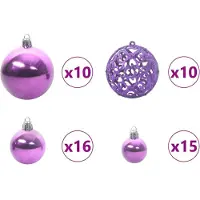 vidaXL Kunstkerstboom met 300 LED Groen 210 cm PVC en Staal