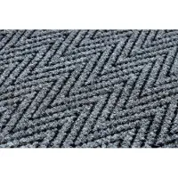Rugsx Ruitenwisser anti slip 200 cm MAGNUS 2954 Zigzag extern, intern, op een rubber - grijskleuring 200x180 cm