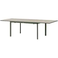 Hespéride Uitschuifbare aluminium tuintafel voor 10 personen DILORS
