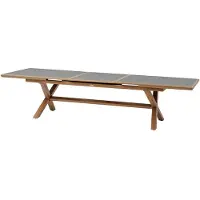 Hespéride Uitschuifbare tuintafel voor 12 personen van aluminium AXIOME