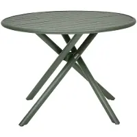 Hespéride Ronde tuintafel voor 4 personen van aluminium NEBULLIA