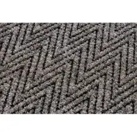 Rugsx Ruitenwisser anti slip 100 cm MAGNUS 1951 Zigzag extern, intern, op een rubber - beige 100x460 cm