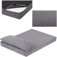 Welsti Hondenbed 70x50 cm - Comfortabel Pluche Bankje met Kussen