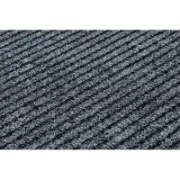 Rugsx Ruitenwisser anti slip 100 cm GIN 2126 liverpool extern, intern, op een rubber - grijskleuring 100x230 cm