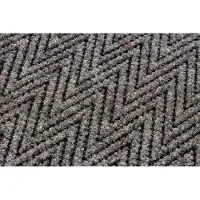 Rugsx Ruitenwisser anti slip 200 cm MAGNUS 1951 Zigzag extern, intern, op een rubber - beige 200x160 cm