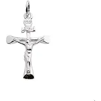The Jewelry Collection Zilveren Hanger kruis en corpus 1005394