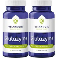 Vitakruid Glutazyme Enzymen - 2 x 90 tabletten - Voordeelverpakking