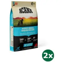 Acana 2x2 kg dog puppy small breed hondenvoer