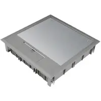 Hager VQ12057011 - Gesatineerd staal - EN50085-2-2
