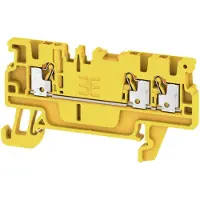 Weidmuller 2534520000 Doorgangsklem 3.50 mm Spanveer Geel 50 stuk(s) Piece