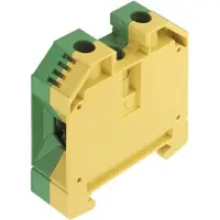 Weidmuller 1012600000 Aardingsklem Schroeven Groen-geel 25 stuk(s)