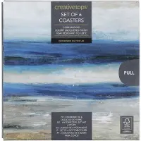 Creative Tops 5176612 Coaster 6 Units Transparant