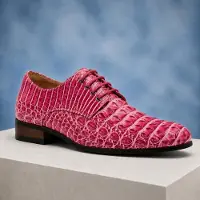 Lureaux Iron Scale Pink - PRE-ORDER (16 Sept.) - - Nette Kleurrijke Schoenen Met - Of Zonder - Print - Heren