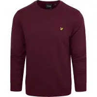 Lyle & Scott Trui geel / bourgogne / zwart