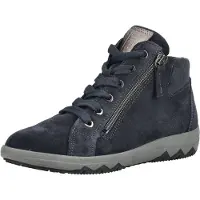 Waldlaufer Boots 'Winterstiefel Damen 961801 200 021 Echtleder in blau' blauw