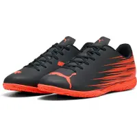 Puma Attacanto II voetbalschoen voor heren, , zwart, felrood, maat 47