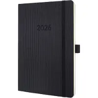 Sigel weekagenda 2026 Conceptum formaat A5 zwart softcover