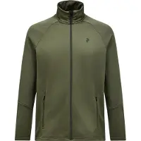 Peak Performance Vest Men Rider Essentials Midlayer Zip Jacket Pine Needle Pine Needle-XL