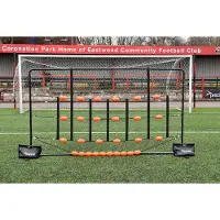 Precision Gk Ball Deflector Reactor Frame 2.89x1.58 M Agility Ladder Groen