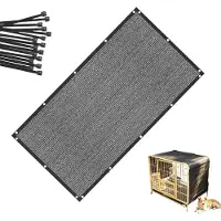 OEM Hondenkennel-afdekking | Groot, verkoelend net – Afdekkingen voor buiten en kooien | Geschikt voor tuin, achtertuin, boerderij, gazon, balkon, kas, pergola, kippenhok, schuur