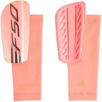 Adidas F50 League Scheenbeschermers Felroze Zilvergrijs Zwart Goud
