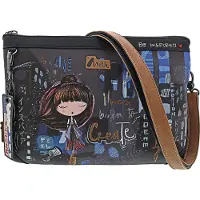 Anekke schoudertas Contemporary 2 Compartment Shoulder Bag Multicolor veelkleurig