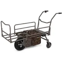 FOX Transporter 24v Power Plus Carpfishing Barrow Zilver