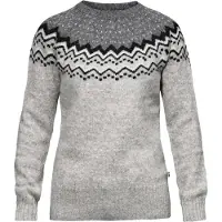 Fjällräven Trui Women Övik Knit Sweater Grey-XS