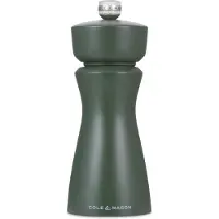 Cole & Mason Peper- of zoutmolen KENTON 15 cm, donker grijs, hout,