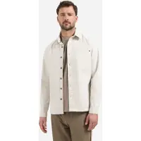 No-excess Overhemd wolwit