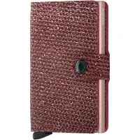 Secrid Mini Wallet Portemonnee Sparkle Red