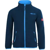 TROLLKIDS 418-110 kinderjas, blauw, waterdicht en windbestendig