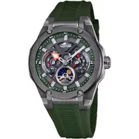 Lotus Analoog horloge groen