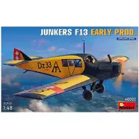 Other Modelbouwpakket Vliegtuigen - 48002 Junkers F13 - Vroege Productie - Propeller Vliegtuig Plastic - 1:48 - Modelbouw