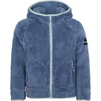 TROLLKIDS - Girl's Borgund Jacket XT - Fleecevest 104, blauw