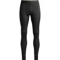 Ortovox - 185 Rock'N'Wool Long Pants - Merino-ondergoed S, zwart