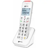 Geemarc Telecom Liberty 200: DECT basisstation + mobiele handset (GDECT200_WH_FT)