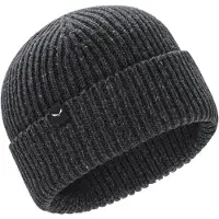 Salewa - Re-Zebru Knit Beanie - Muts 58 cm, zwart/grijs