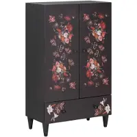vidaXL Opbergkasten Multikleur 60 x 33,5 x 100 cm Massief Mango Hout