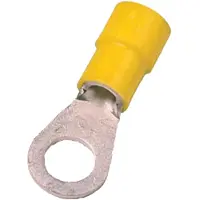 Intercable 180935 Ringkabelschoen Dwarsdoorsnede (max.): 6.00 mm² Deels geïsoleerd Geel 1 stuk(s)