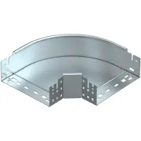 OBO Bettermann boogverbinder, 90 graden, 85x200mm, RBM 90 820 FS (6041492)