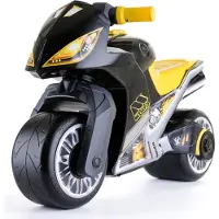 MOLTO Steek Bathomban Over Op Een Corpasillos Ride On Motorfiets 73 Cm