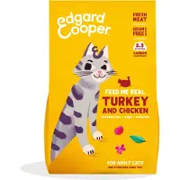 Edgard & Cooper Kattenvoer Adult Kalkoen - Kip 325 gr
