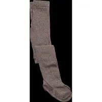 Mp Denmark Meisjes Beenmode Glitter Tights - Taupe - Maat 60