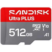 SanDisk Microsdxc Ultra Plus Uhs-i 512 Gb Geheugenkaart