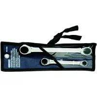 Ks Tools 503.4552 5034552 Dubbele ringsleutelset Sleutelbreedte (metrisch) 10 - 19 mm
