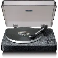 Lenco Platenspeler - Volledig automatische Platenspeler - Bluetooth en Voorversterker - LBTA-165BK - Zwart